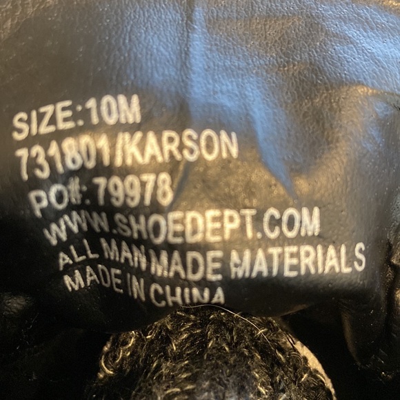 Jessica Cline Karlie Black Lace Up Sweater Booties - Picture 12 of 12